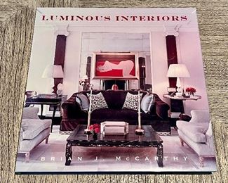 Item 17:  Luminous Interiors Book:  $20