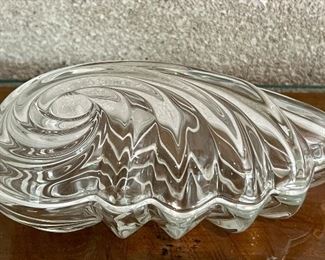 Item 34:  Shell Trinket Box - 8" x 3":  $22