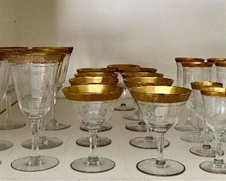 Assorted stemware available at the sale!