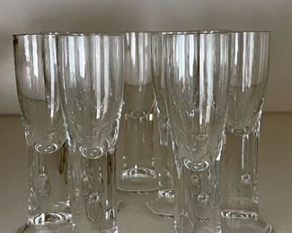 Item 37:  (8) Cordial Glasses:  $28