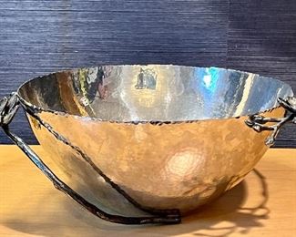 Item 54:  Michael Aram Black Orchid Bowl - 12.5" x 5": $75