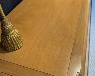 detail-please note teeny white spot on finish near base of lamp