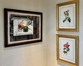 Item 69:  (4) "Rose" Botanicals - 21"l x 1.5"w x 24.5"h:  $145/Each (THESE 2 ARE SOLD)