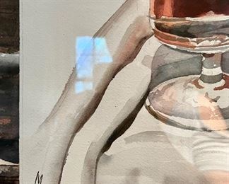 detail - artist signature