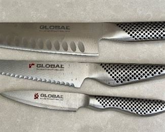 Item 88:  (3) Global Knives:  $145