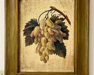 Item 117:  "Grapes" Print - 18.25" x 22":  $42