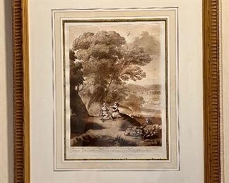 Item 179:  No. 76 Print - 16.75" x 19.75": $125