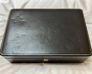 Item 184:  Budd Leather Jewelry Box: $28