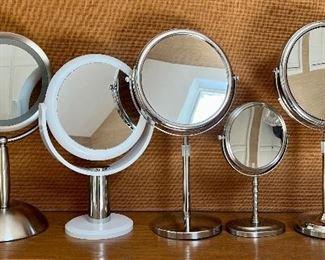 Vanity Mirrors all priced at the sale!