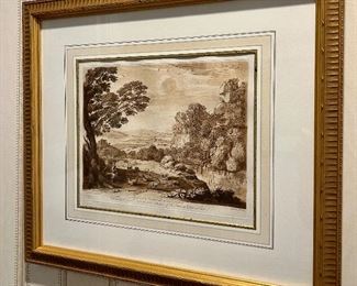 Item 181:  No. 152 Print - 19" x 16.5": $125