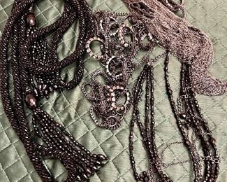 Fashion necklaces - priced at the sale!