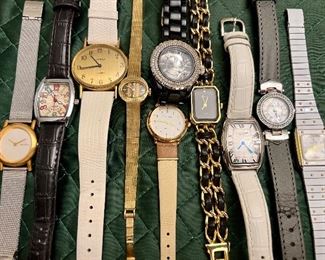 Watches are all priced at the sale!