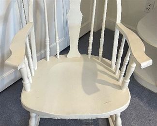 Item 242:  Painted Rocking Chair:  $48