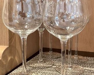 Item 225:  (6) Wine Glasses:  $26
