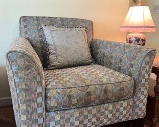 Storehouse upholstered arm chair