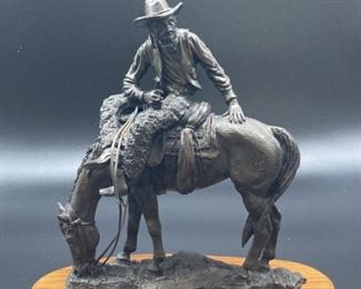 Lookin Em Over Sculpture by Jack Bryant
