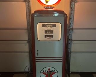 1958 Texaco Tokheim Model #300 Restored Gas Pump
