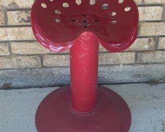 Red Tractor Seat Chair, 21in - 1/2