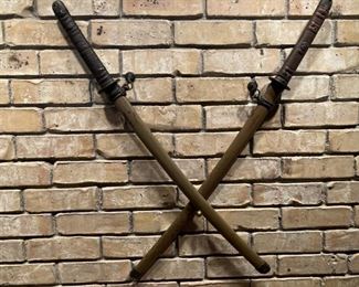 (2) Antique Light Calvary Sabers: Model 1860