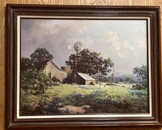 Dalhart Windberg MEMORABLE SRINGTIDE Framed Print