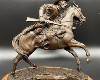 Down to Business Ltd. Ed. Sculpture by Jack Bryant