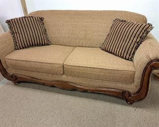 Much furniture, over 40 pcs. sofa, chairs, tables, cabinets