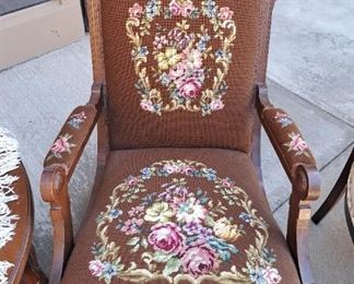 Much antique/modern furniture, dressers, chairs, tables. Nice selection of rockers