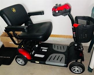 Golden Buzz Around XL Scooter Model # GB147D
Max Load 300 pounds
with Battery Charger - Like New Condition 