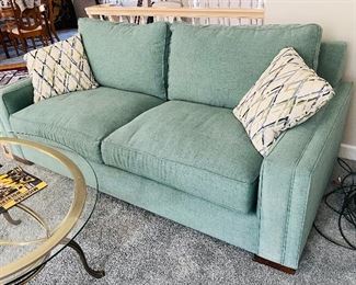 Lightly Used Pastel Blue Couch 