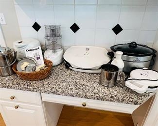 Cuisinart, Crockpot & George Forman 