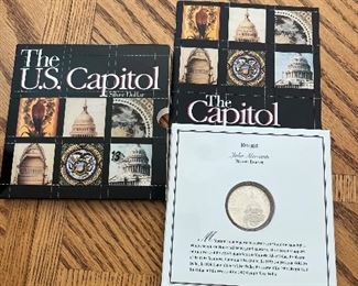 U.S. Capitol Silver Dollar 