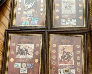 Framed Collectible Coins