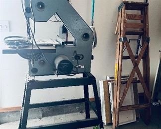 Ladder & Band Saw