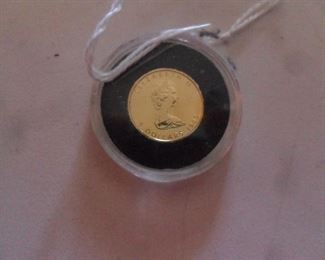 Maple Leaf 10th oz. gold coin