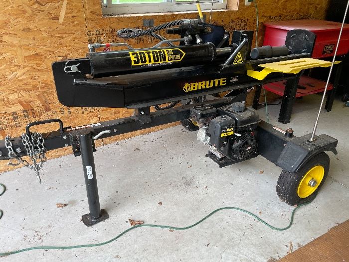 Heavy duty log splitter