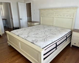 King bed Frame $300
King mattress & box spring $300