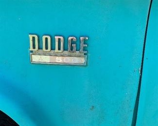 1972 DODGE 500 APROX 58,000 MI