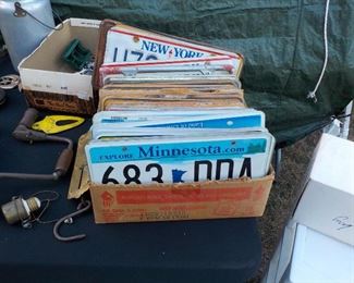 License plates. Over 100 !!