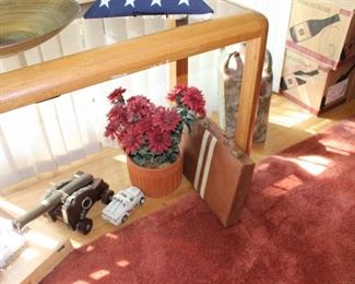 Flowers, Backgammon, Chess, Scrabble, Dominos, Brass Canon