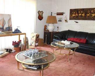 Chess Sets, Tables, Lamps, Sofa