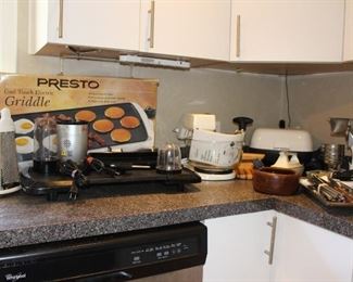 Presto Griddle, Grater, Wood Bowl, More
