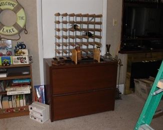 File Cabinet, Wine Rack, Book Holder