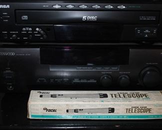 RCA, Kenwood, Toshiba, Telescope