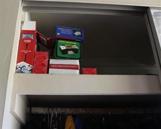 Card Shufflers, Cards