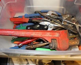 Pipe Wrenches, Plyers, Cutters