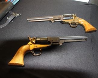 Pair of Blk Powder Italian Guns