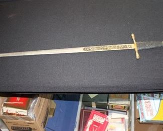 Sword with Design