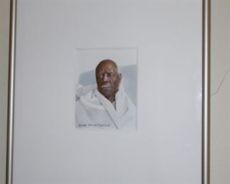 Original watercolor by Dean Mitchell 