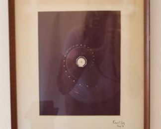 Robert L. Doty 1973 print on canvas 