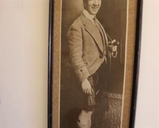 Autographed print : Harry Lauder